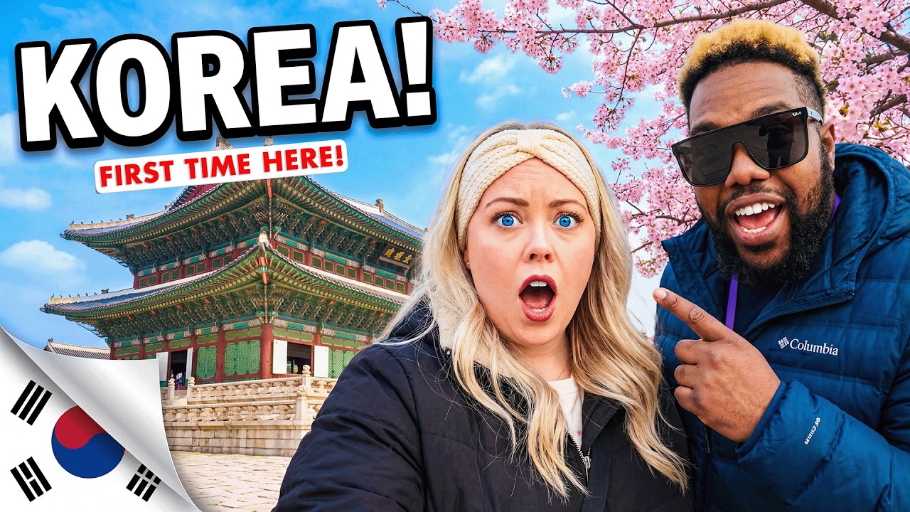 Our FIRST TIME In Seoul, South Korea! This Place Is INSANE!