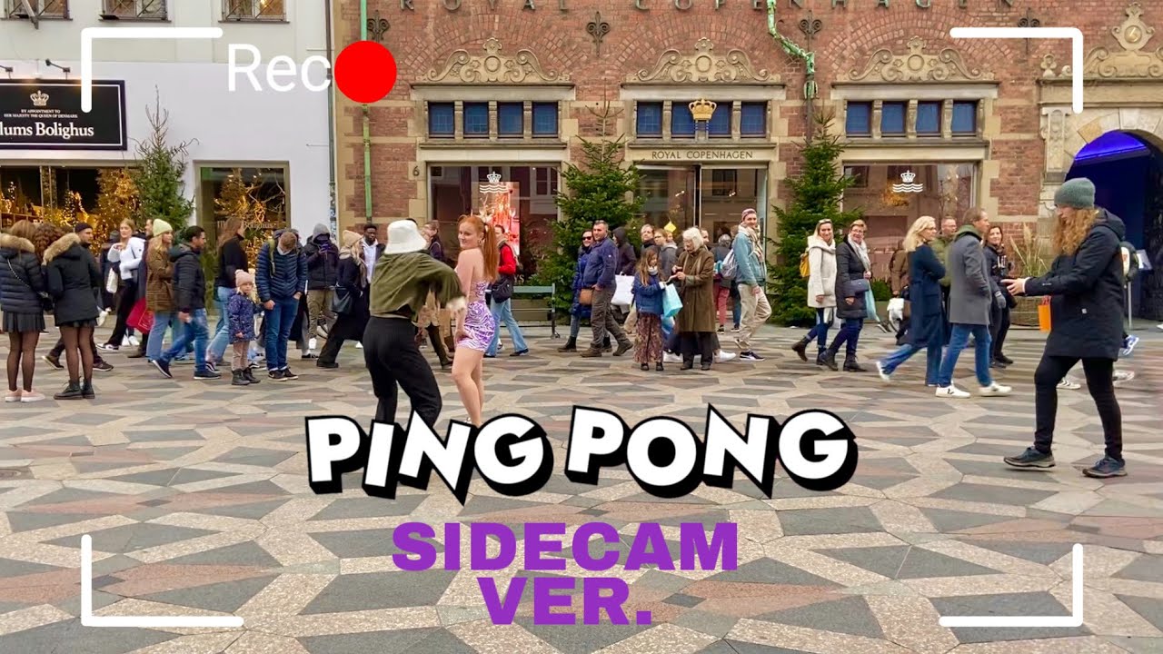 [SIDECAM, KPOP IN PUBLIC] PING PONG - HYUNA & DAWN Dance Cover in COPENHAGEN | CODE9 DANCE CREW