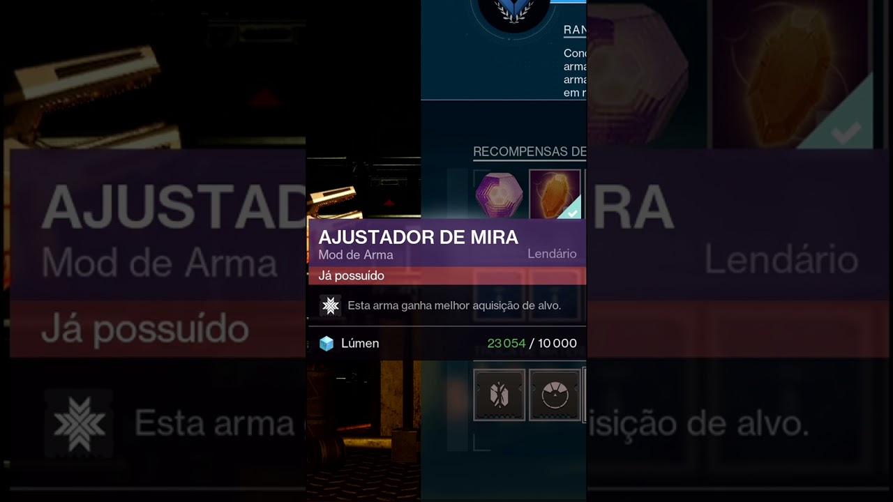 DESTINY 2 │ MODS  ADA -1 E BENSHEE  15/01/2023 CONFIRA