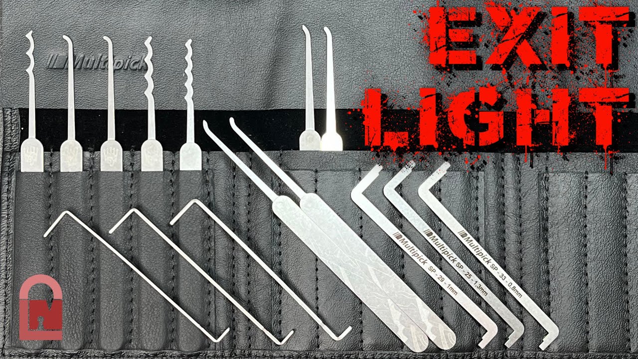 Sandman&rsquo;s Intermediate Lock Pick Set from Multipick