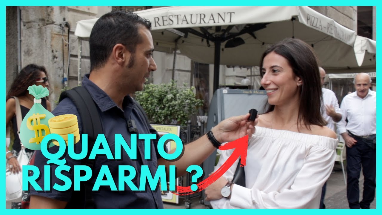 Quanto RISPARMIANO gli italiani nel 2023 ? (Milano)