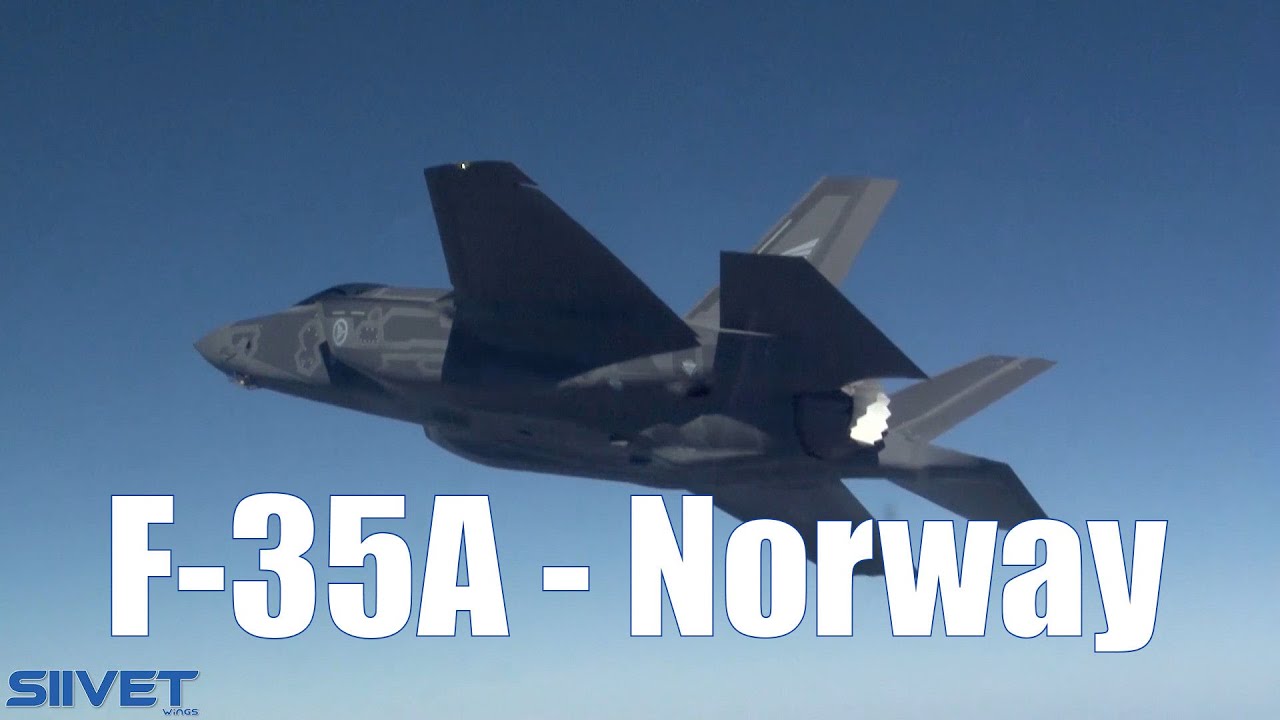F-35A Stealth Fighters Of The Norwegian Air Force - Norge!