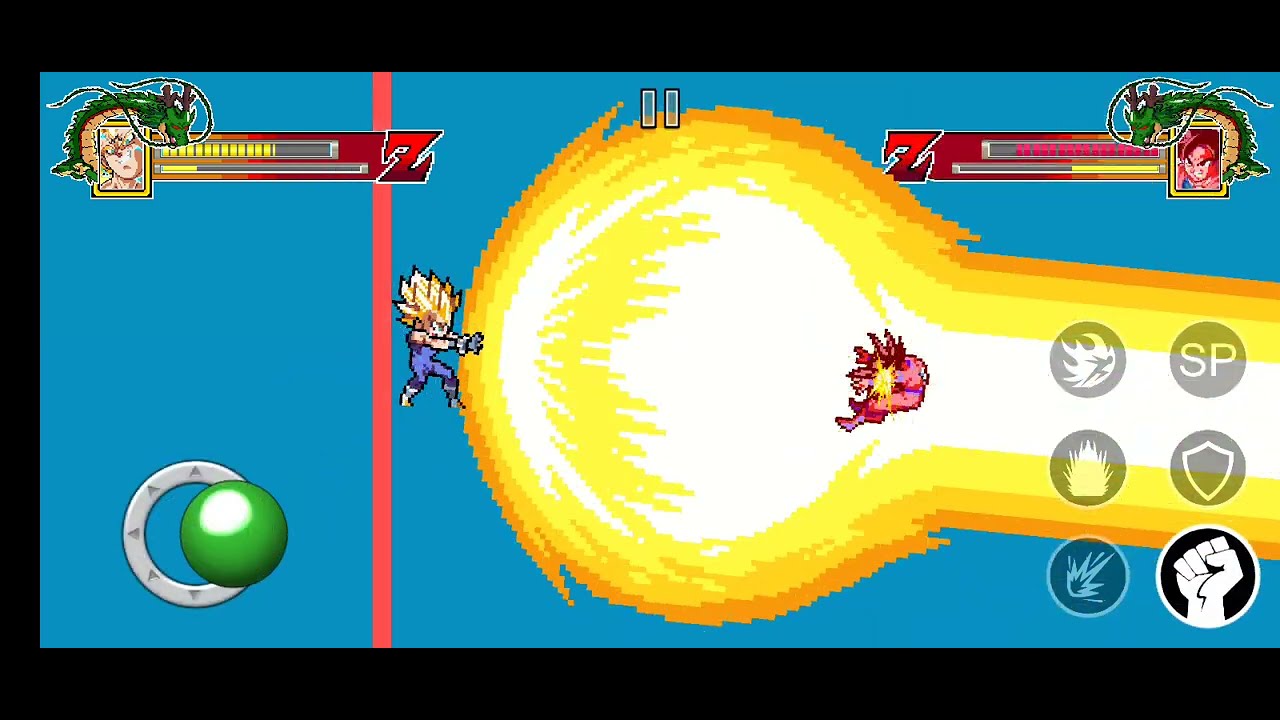 Jugué power Rangers cómo Vegeta Majin vs Goku