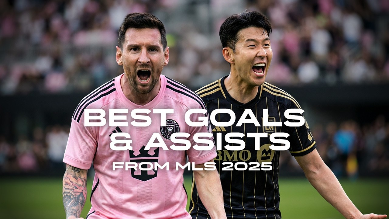 Лучшие голы 2025 года из MLS!