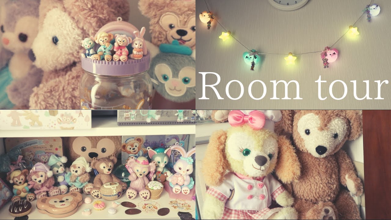 【Room tour】ルームツアー第一弾｜ディズニーに囲まれて暮らす｜ダッフィー＆フレンズ｜Live surrounded by Disney｜SUB｜Japanese life7