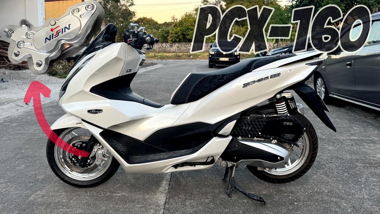 HONDA PCX 160|NISSIN 4 POT CALIPER