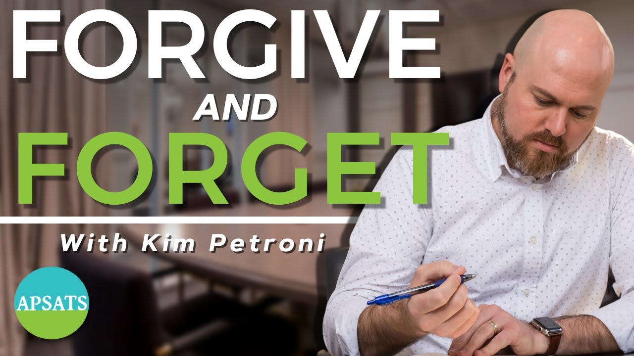 Forgiving and Forgetting, What's The Difference?