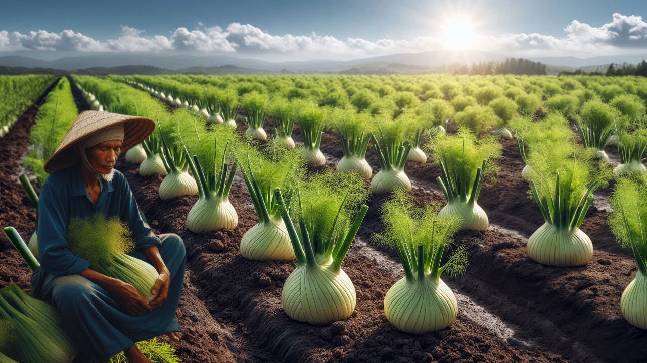 Cómo logran los agricultores indios cosechar hinojo en millones de acres de tierras agrícolas