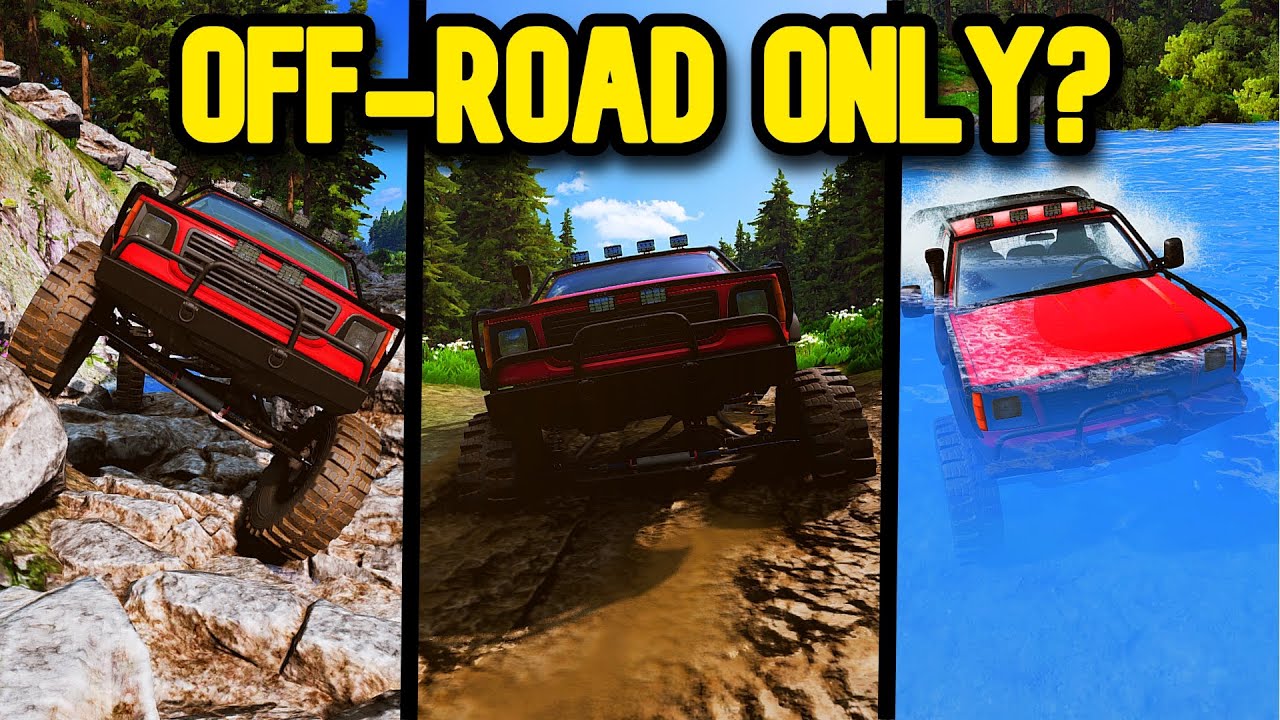 Можно ли добраться до города ТОЛЬКО ПО БЕЗДОРОЖЬЮ? BeamNG