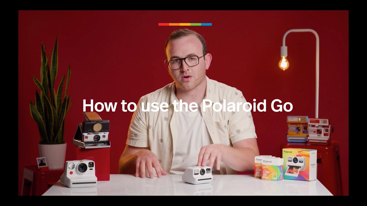 How to use the Polaroid Go camera