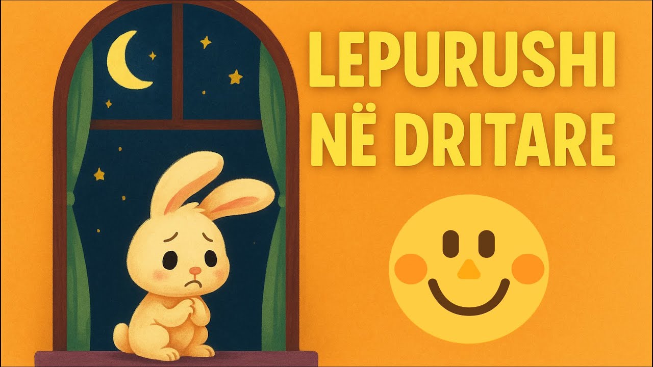 Lepurushi n&euml; Dritare - K&euml;ng&euml; shqip p&euml;r f&euml;mij&euml; - Song for Children - muzika Shp&euml;tim Kushta