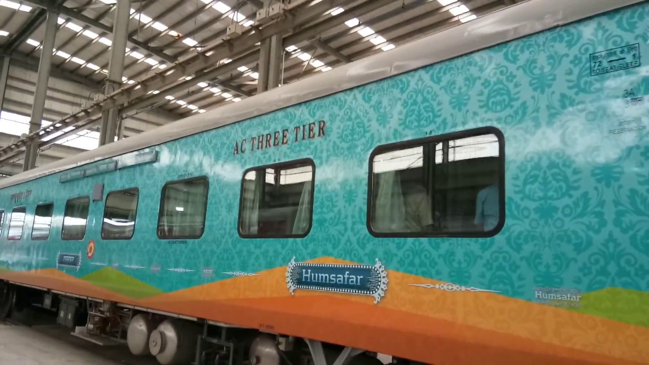 Brand New Train SriGanganagar-Tiruchchirappalli HumSafar With Urinals, nappy-changing tables