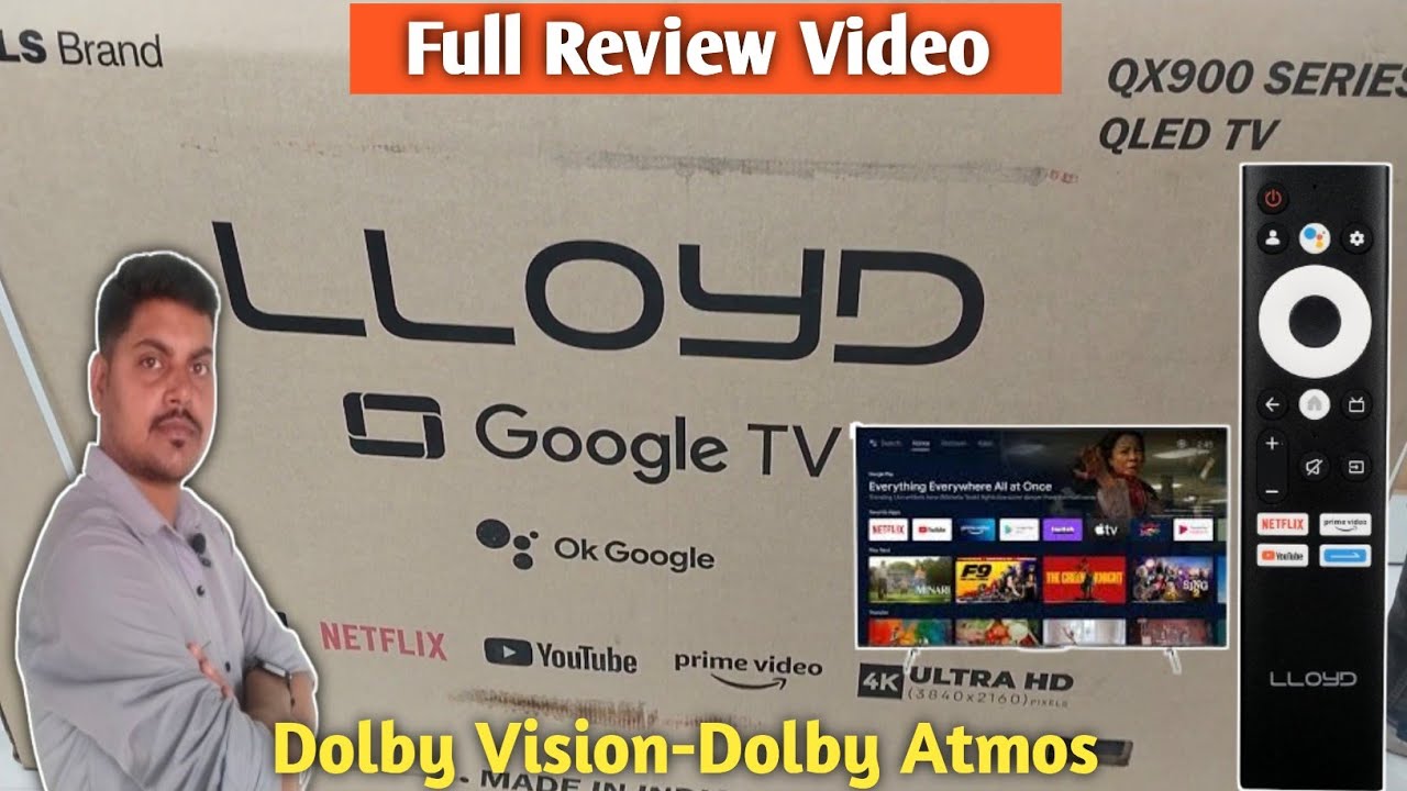 Best Google TV in India l Google TV Review Video..l QLED TV vs Android TV