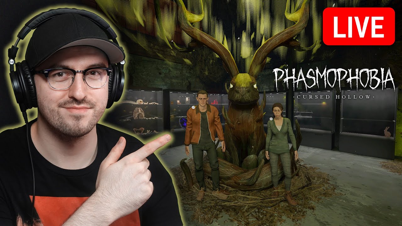 Easter Event 2025: Cursed Hollow | Phasmophobia - LIVE