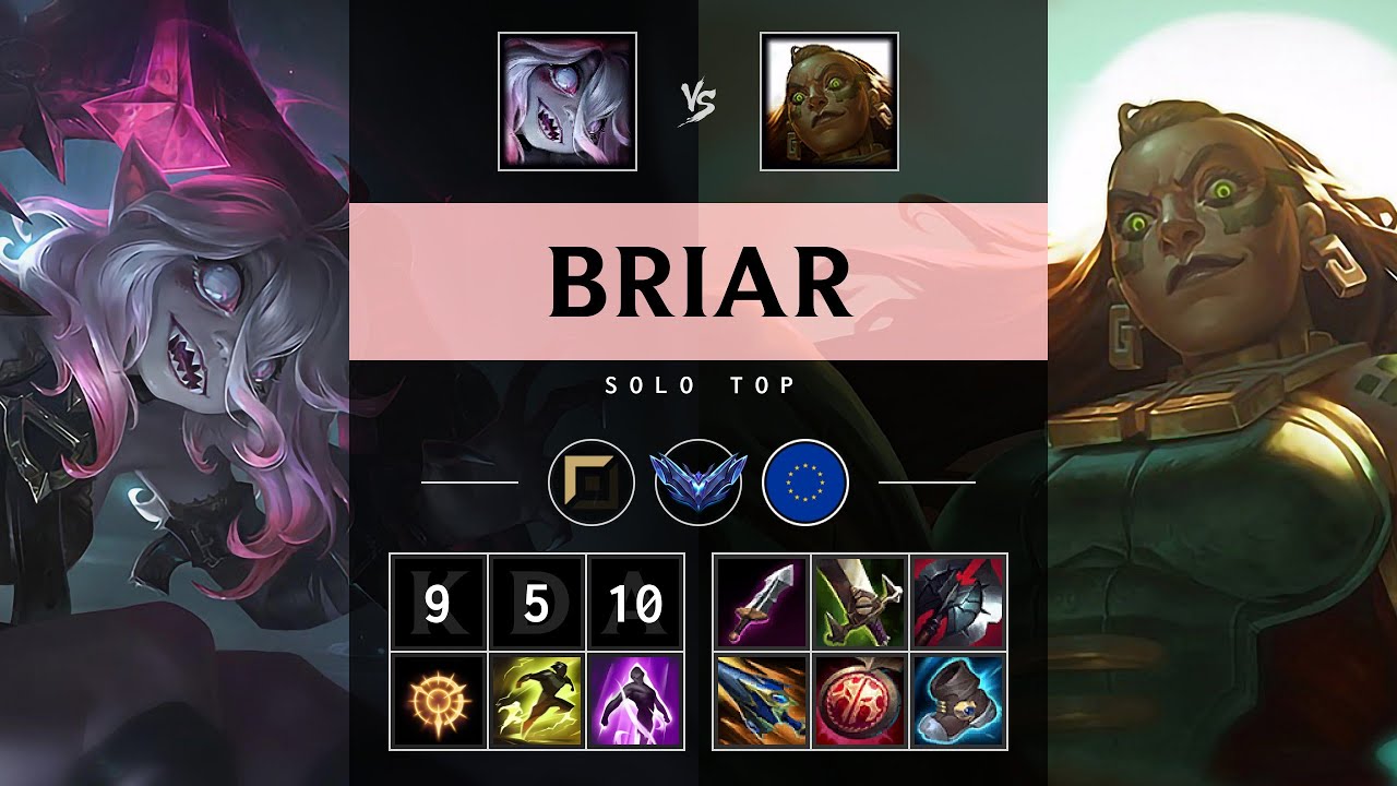 Briar Top vs Illaoi - EUW Diamond Patch 25.08