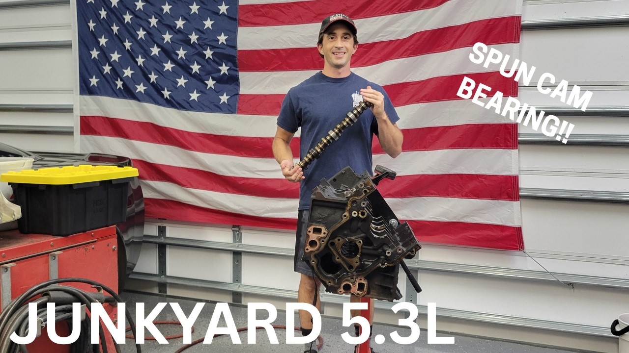 Junkyard 5.3 Spun Cam Bearing Removal