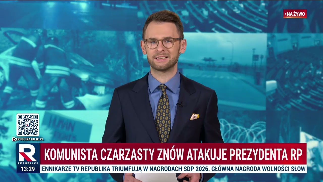 Informacje Telewizja Republika 15.04.2026 godzina 13:30