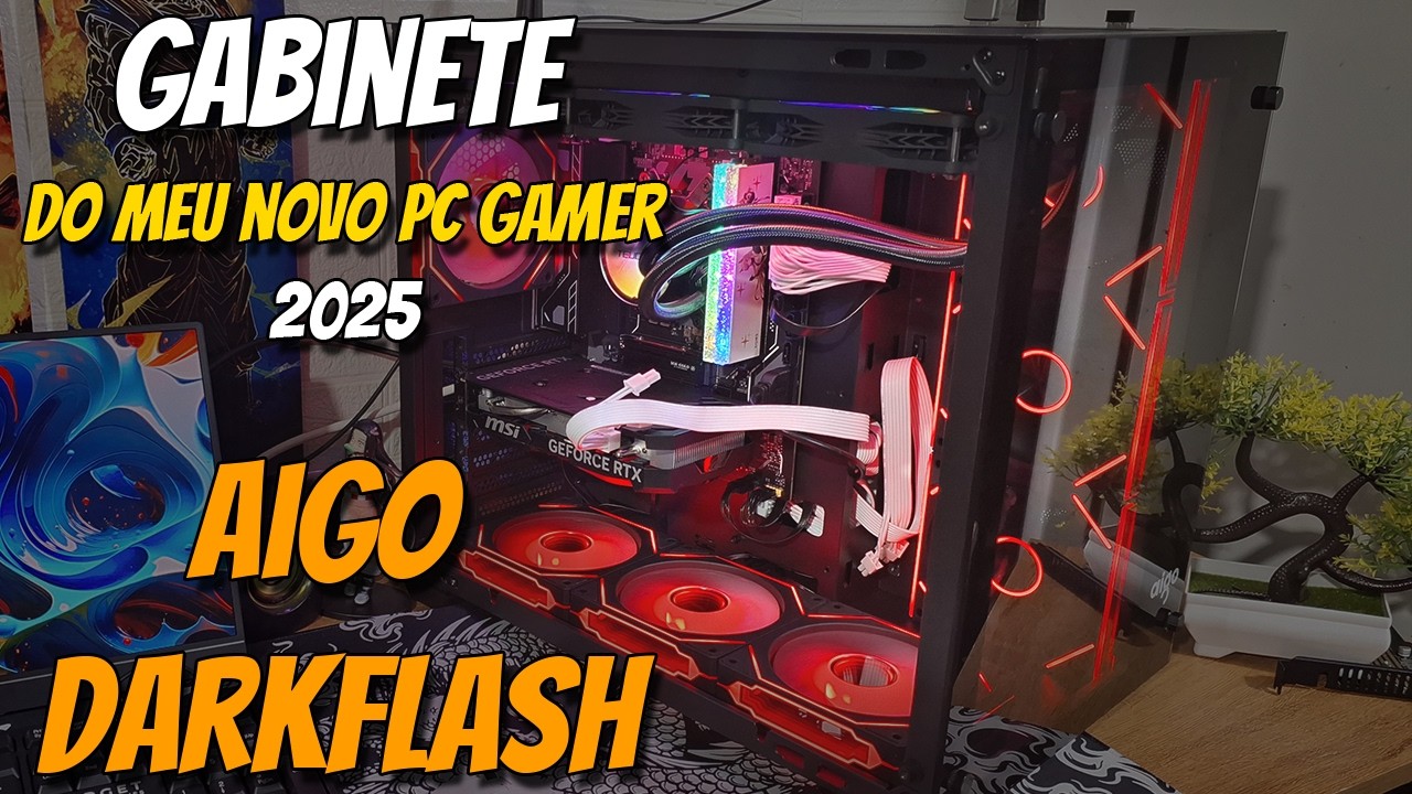 MEU NOVO GABINETE AIGO DARKFLASH C285