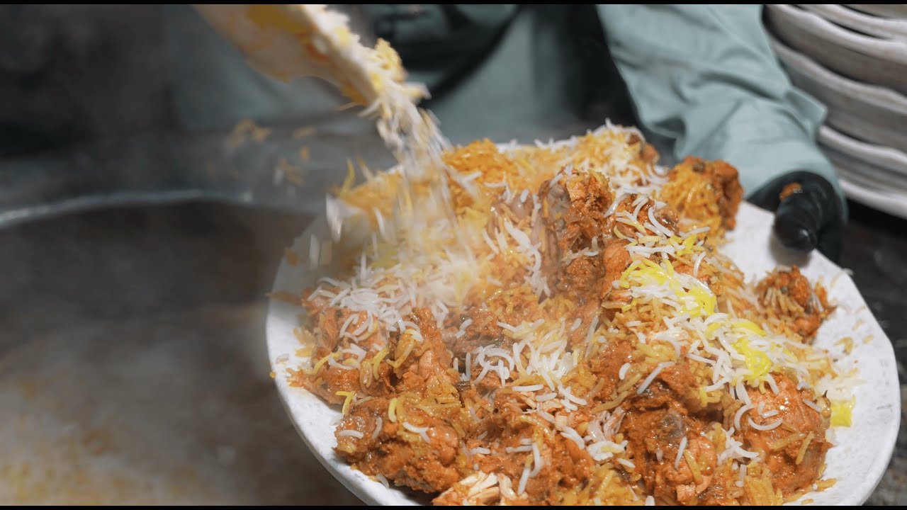 Hyderabadi Chicken Biryani 🍗 | Authentic Dawat Style recipe Full Detail  |Javeed Ustad Hot eat