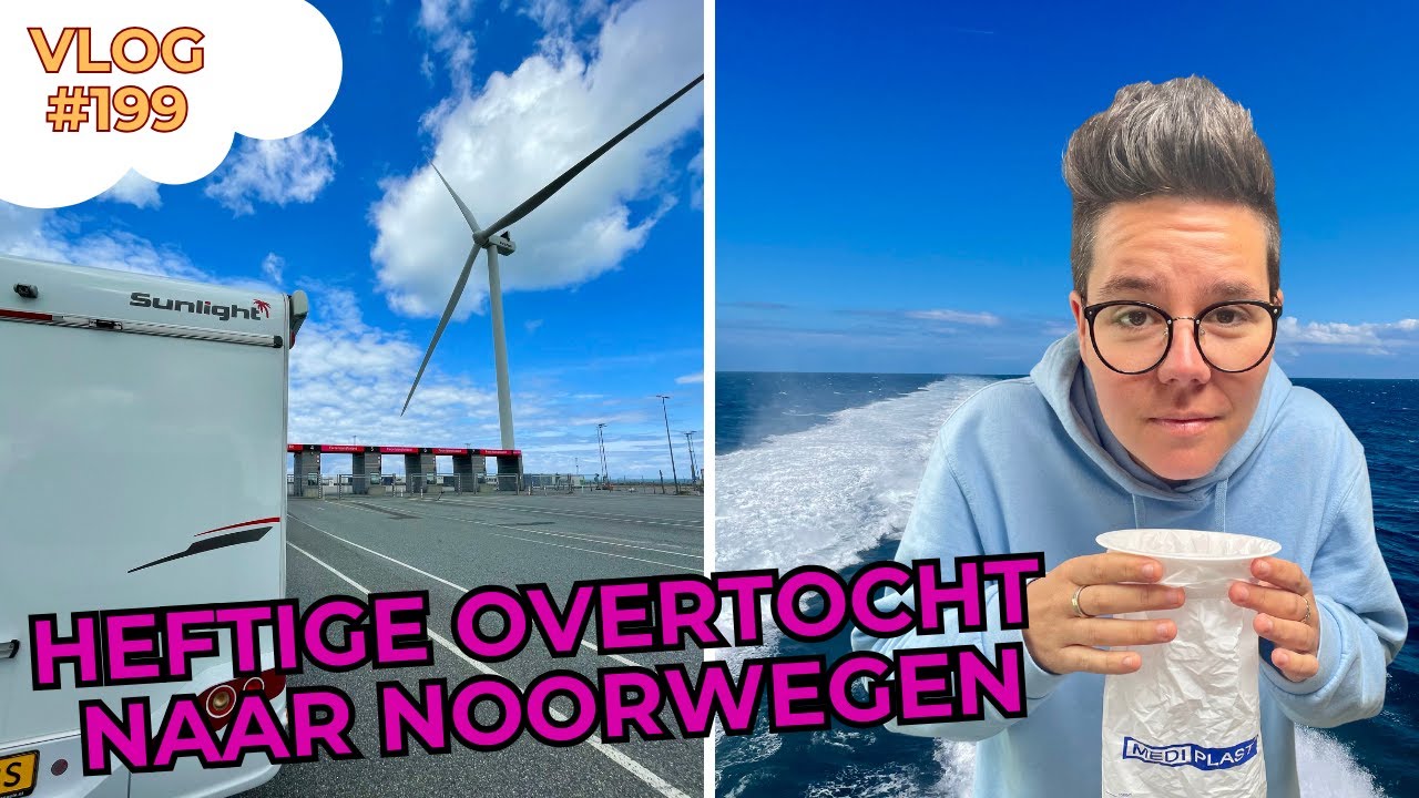 HEFTIGE OVERTOCHT MET DE BOOT NAAR NOORWEGEN #199