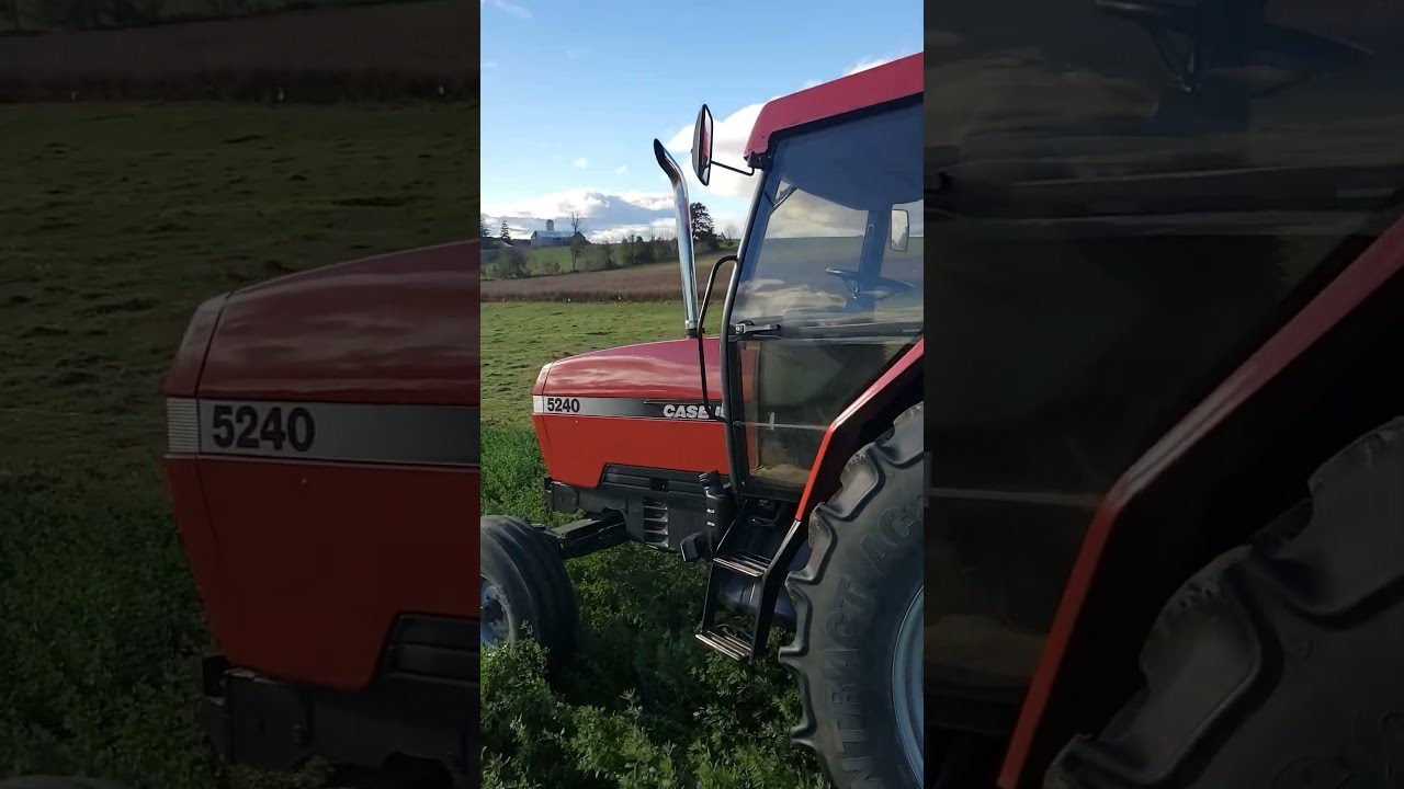 Case ih 5240 hay cutting time
