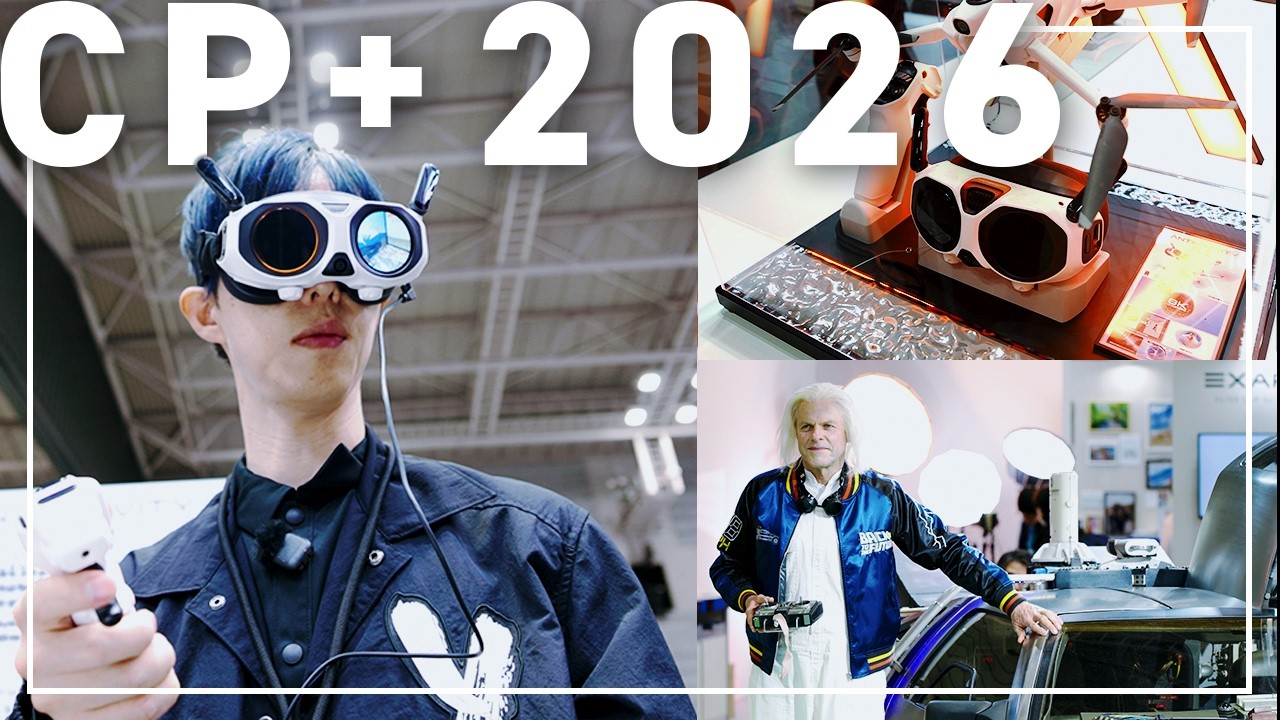カメラの祭典 CP+2026に行ってきました！360°ドローン体験、TAMRON 35-100mm F2.8体験…Insta360, NEEWER, SONY, TAMRON, Ulanziが多め