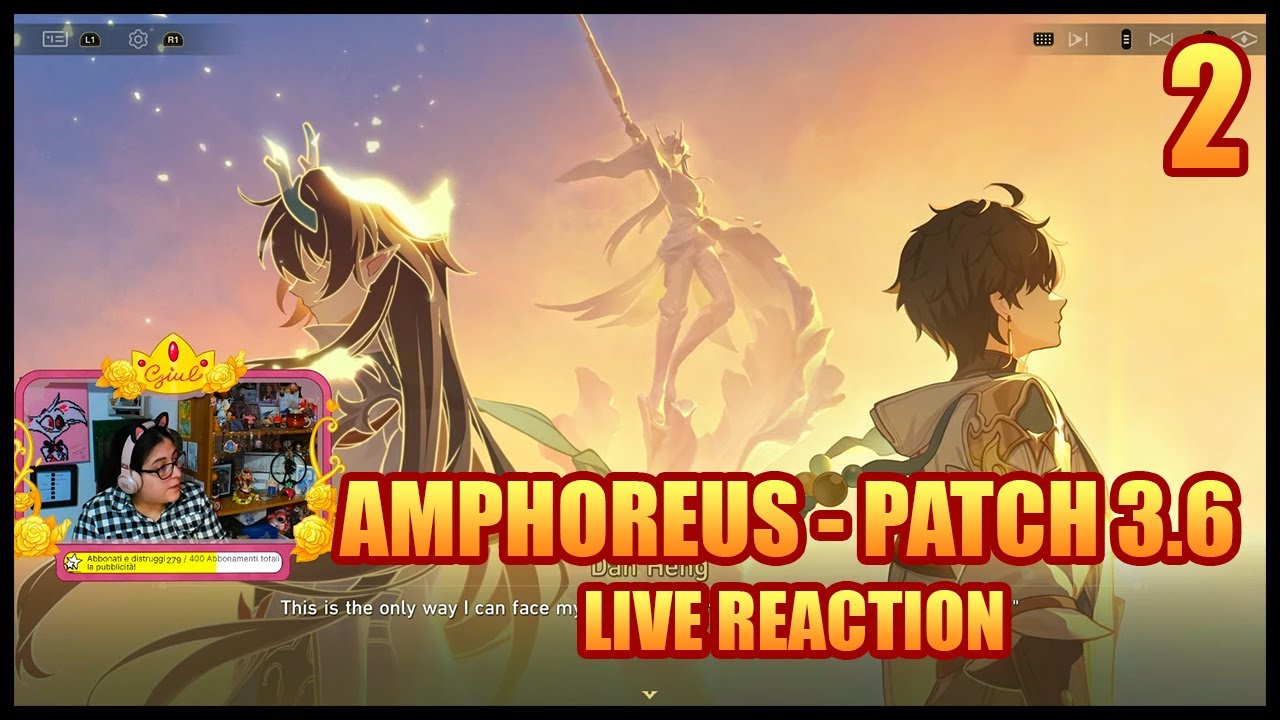 PERMANSOR TERRAE | Trama Amphoreus 3.6 Live Reaction PT.2 [ YTGiul ]