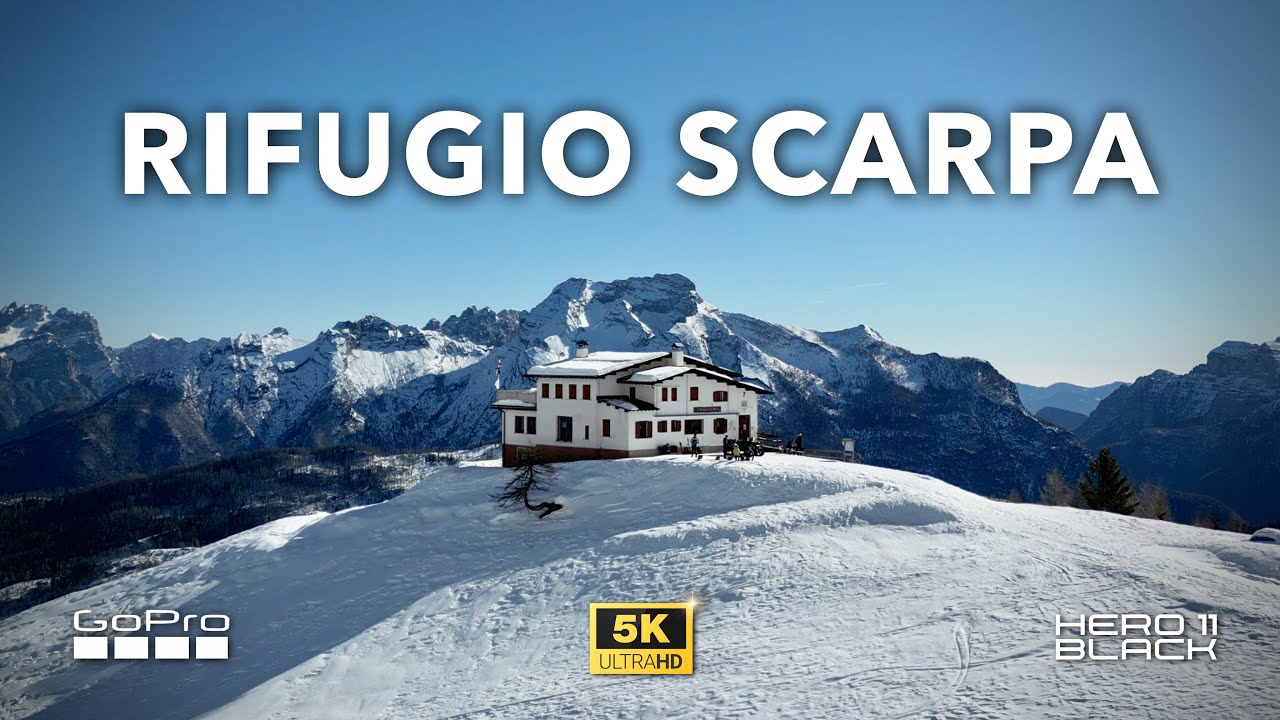 RIFUGIO SCARPA - Giro ad anello da Frassenè passando per Malga Luna | DOLOMITI [5K]