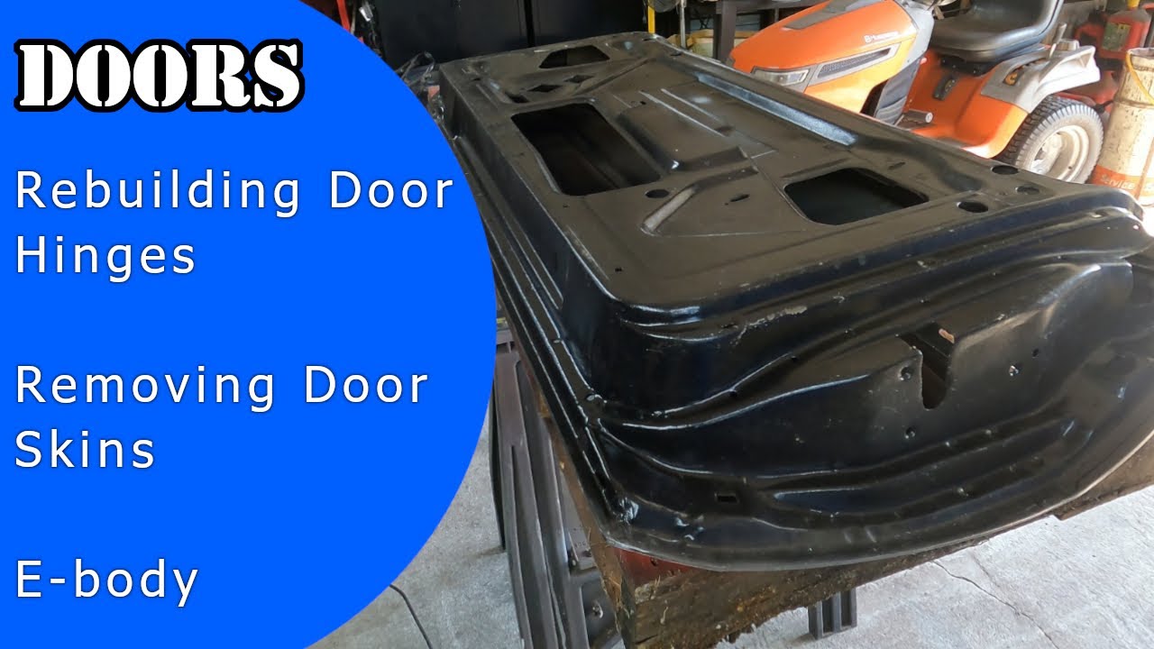 Project Fast Fish: Rebuilding Door Hinges & Removing Door Skins | Walk-though | MOPAR A, B, E-Body