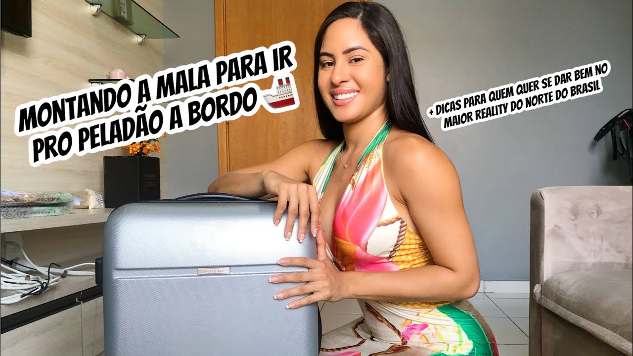 Montando A Mala Para O Peladão A Bordo/ Dica Peladão A Bordo/ Peladão A Bordo O Reality