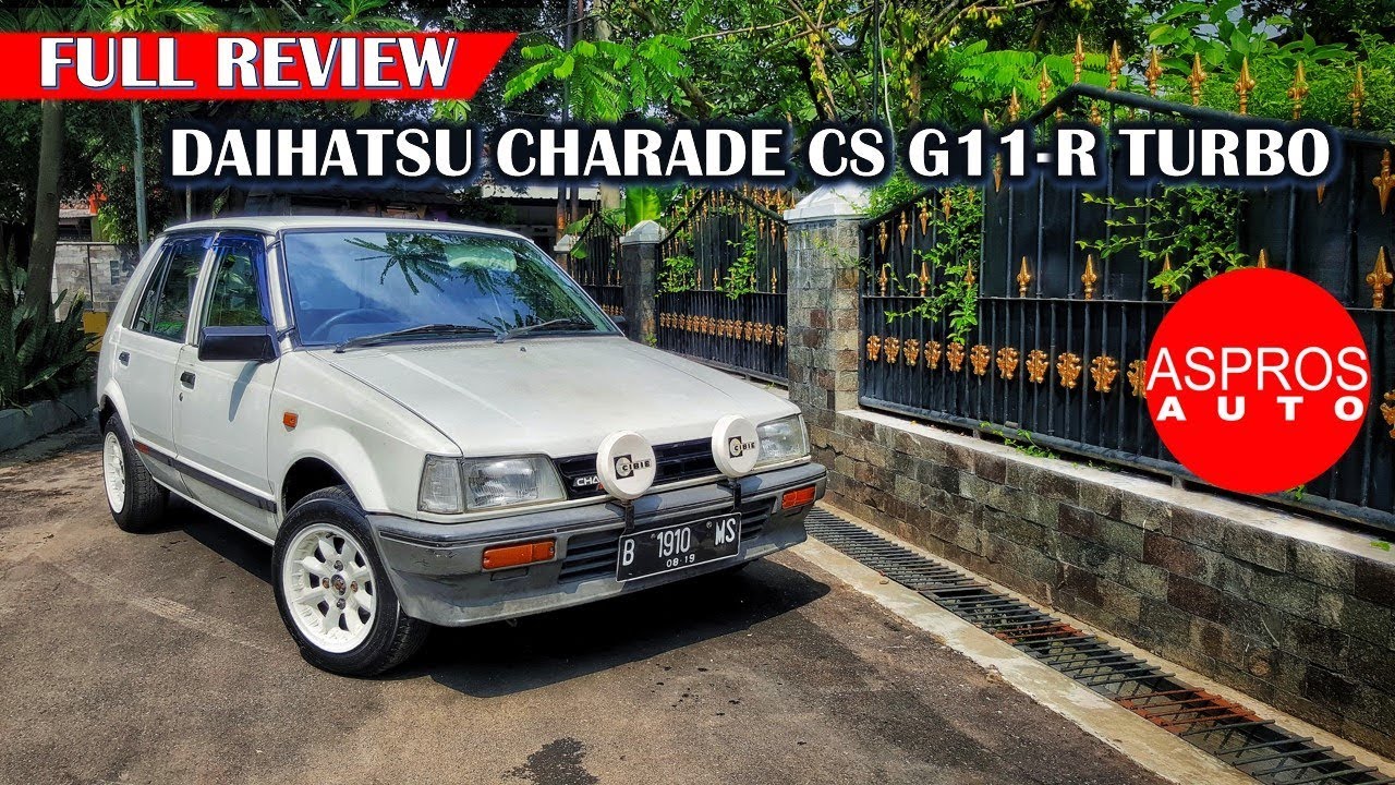 TURBO NCUS NCUS : DAIHATSU CHARADE CS G11R TURBO TAHUN 1986 By ASPROS AUTO
