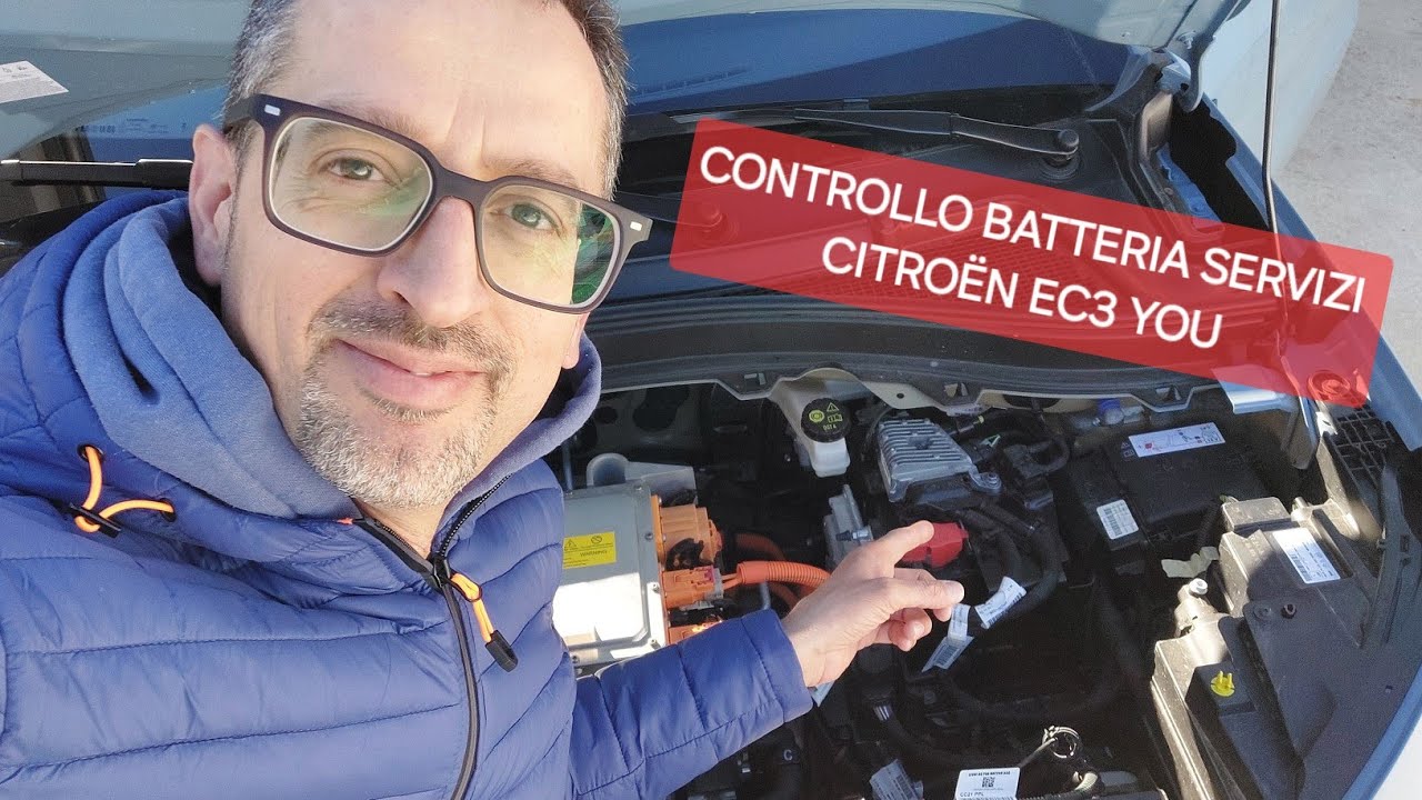 Controllo voltaggio batteria dei servizi Citroën ec3 you 