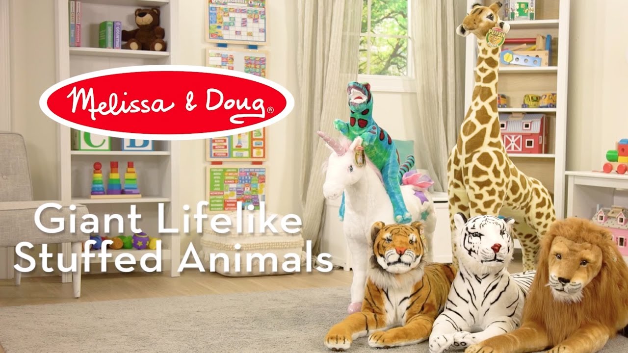 Melissa & Doug Giant Lifelike Stuffed Animals