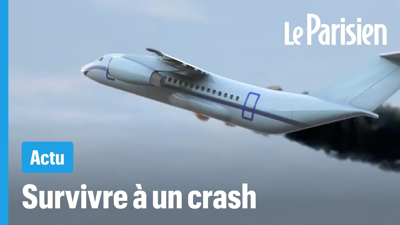 La vidéo qui promet que vous pourrez bientôt survivre aux crashs aériens
