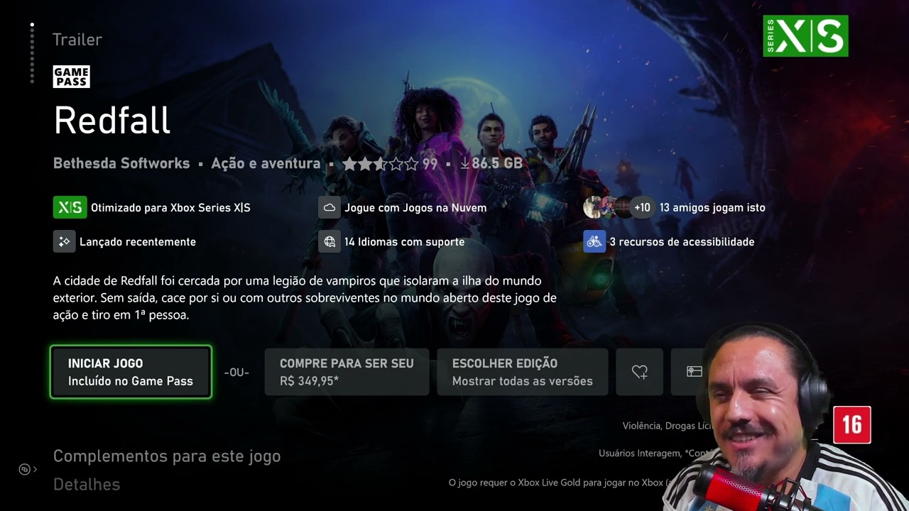 Análise / Review - Redfall - QUE DESGRAÇA É ESSA?