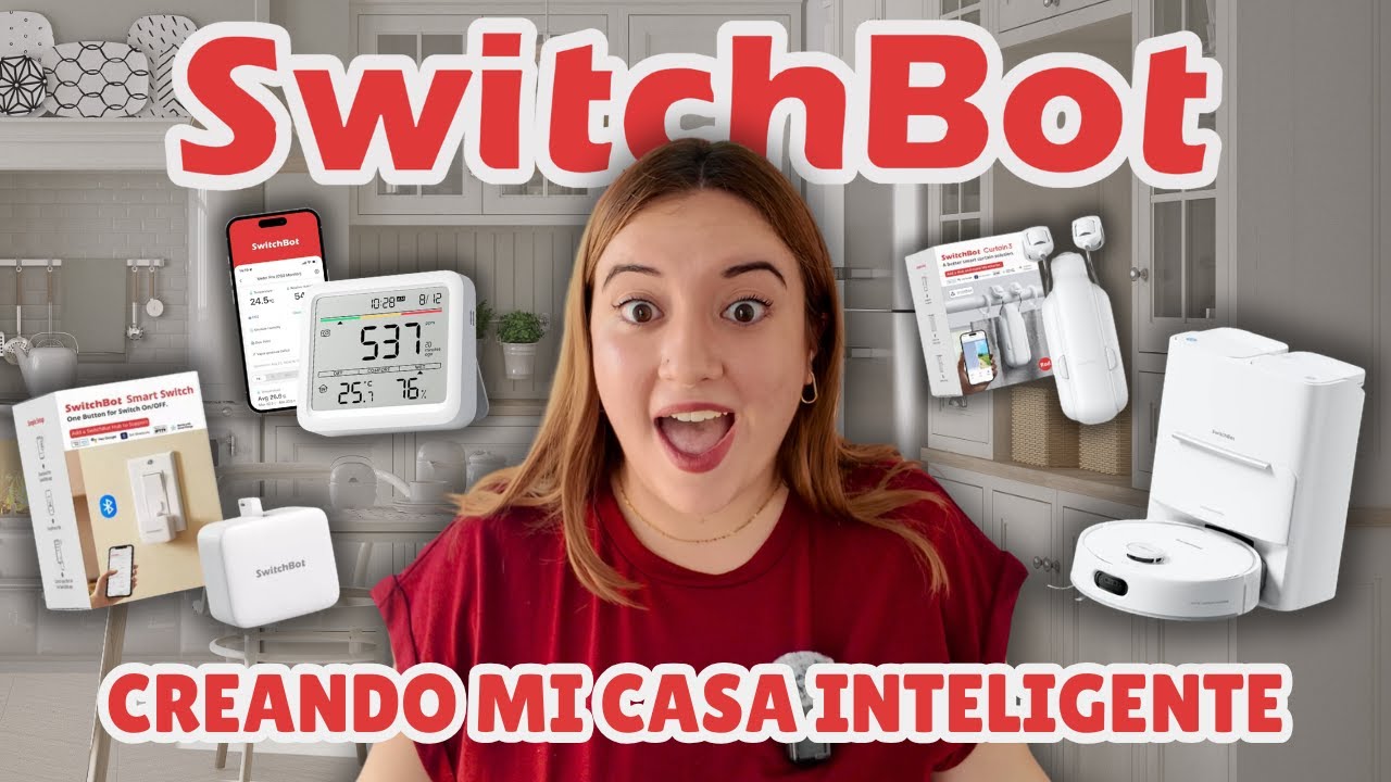 SWITCHBOT REVIEW: ROBOT DE LIMPIEZA S20, CURTAIN 3 Y MÁS | CREANDO MI CASA INTELIGENTE 🤖🏠🔌
