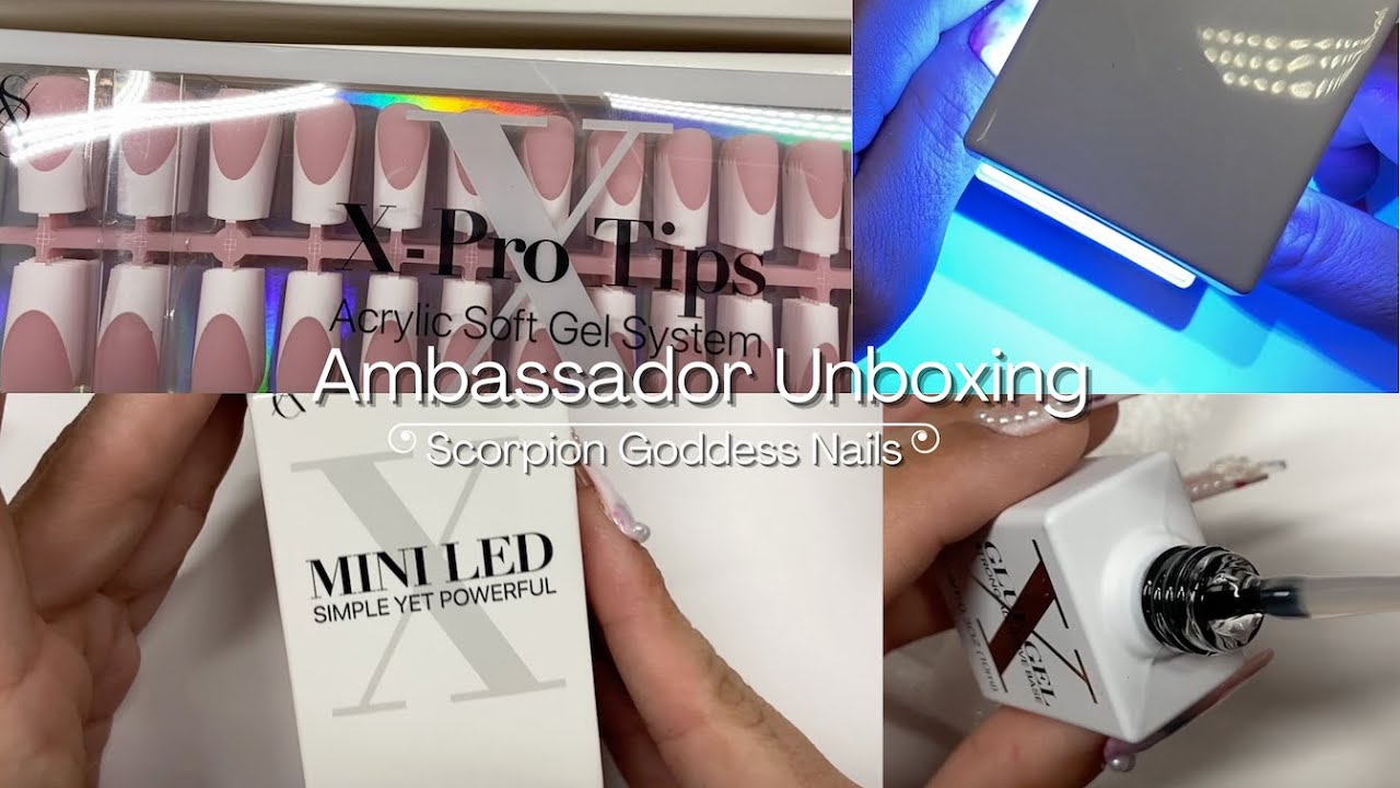 Ep. 0274 Ambassador Unboxing | SXC Cosmetics X-Pro Tips Acrylic Soft Gel System, First Impressions