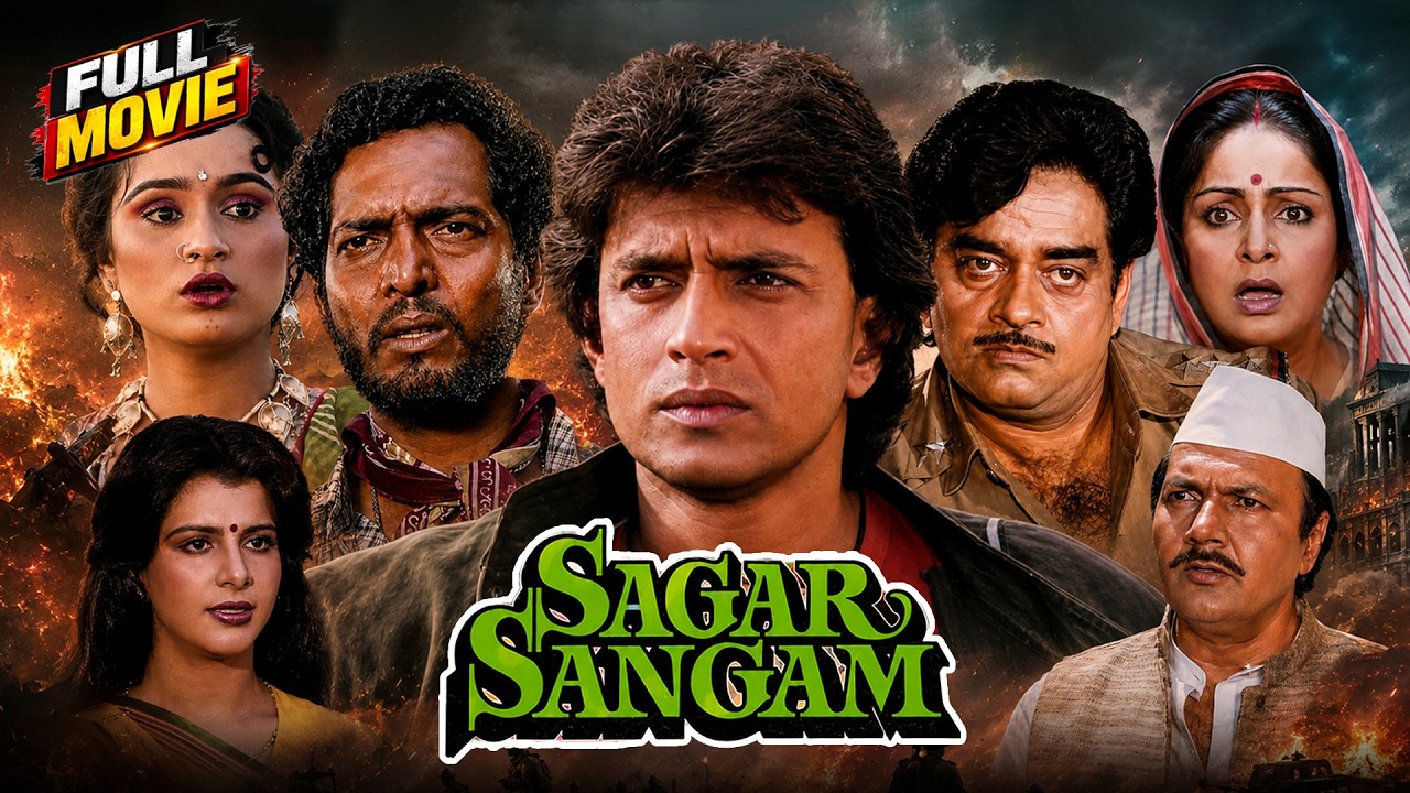 Sagar Sangam (1988) Full HD Movie | Mithun Chakraborty और Shatrughan Sinha की धमाकेदार एक्शन फिल्म