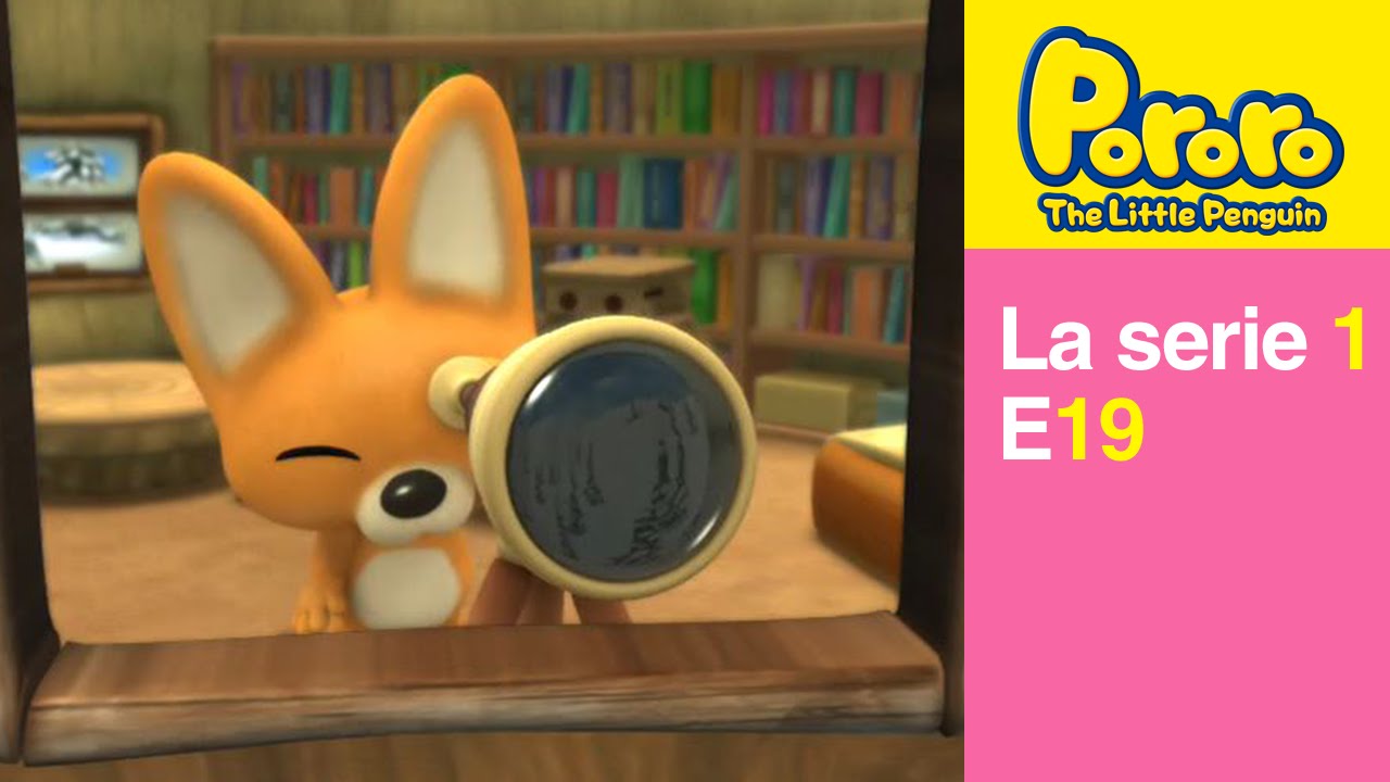 [Pororo Español S1] #19 Eddy y su telescopio