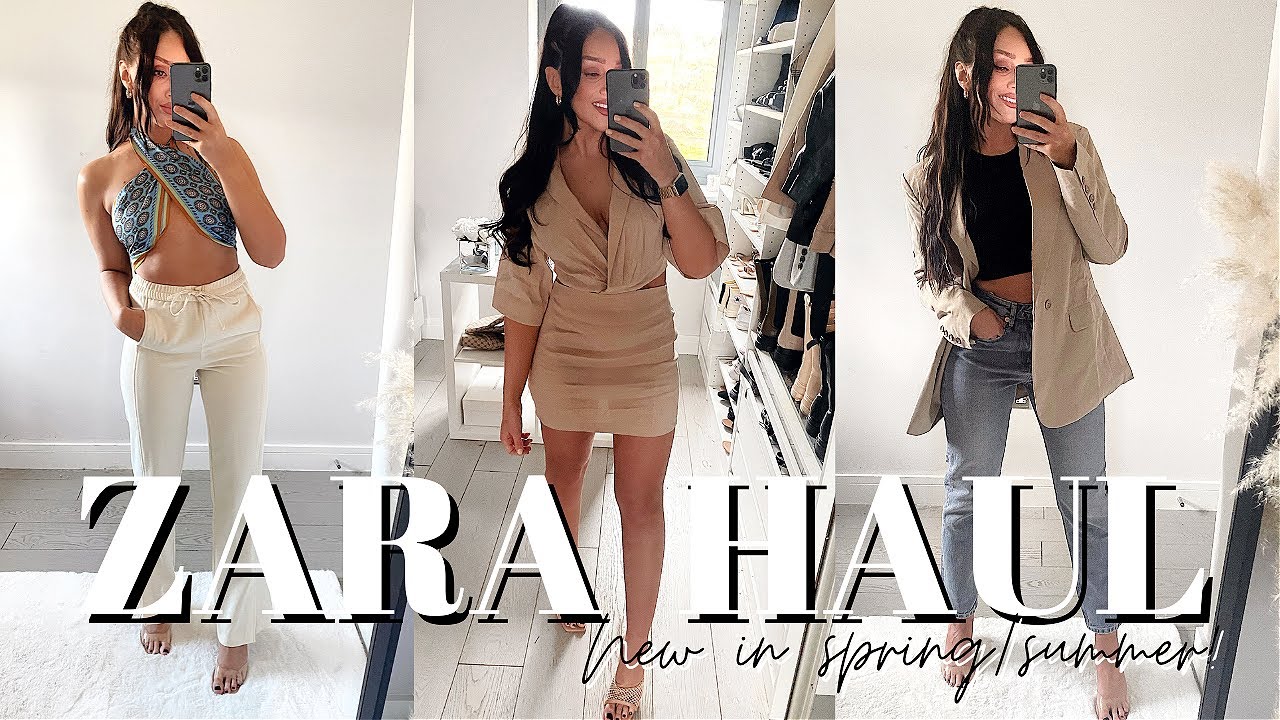 HUGE SPRING ZARA HAUL + TRY ON!