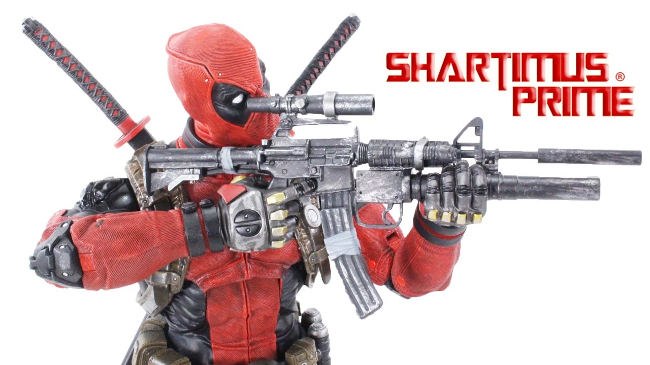 NECA Deadpool 1:4 Scale Marvel Comics Action Figure Toy Review