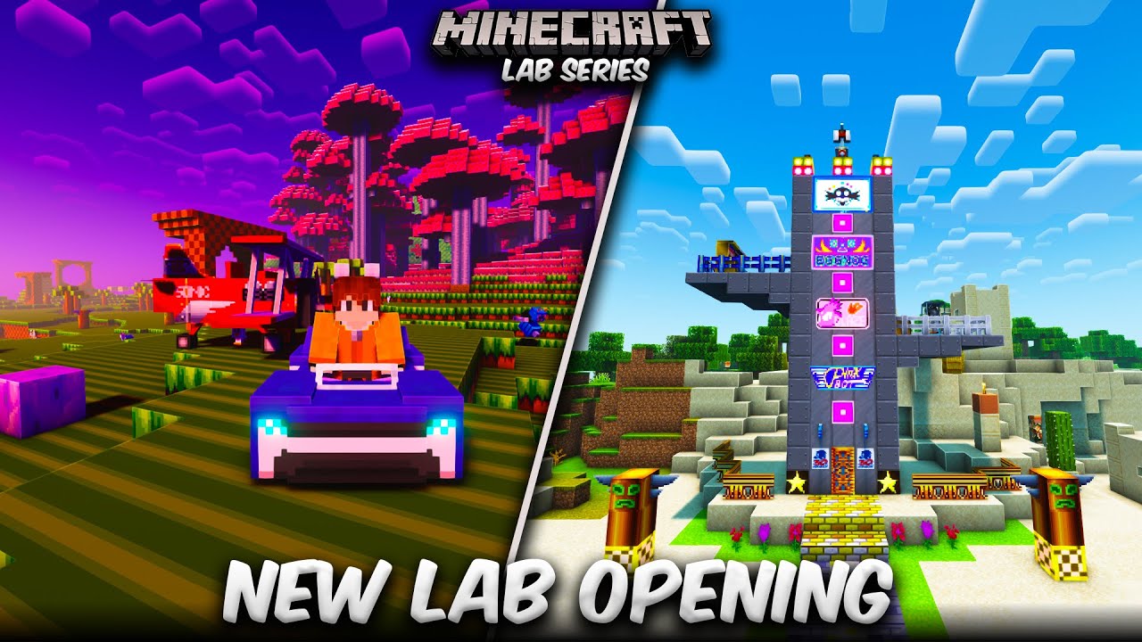 New Lab Opening | Lab Series | Minecraft In Telugu | The Music Boy