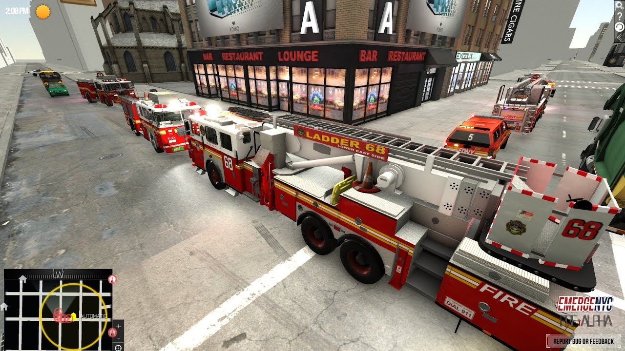EmergeNYC Tech Demo | FDNY & NYPD Responding To A Automatic Fire Alarm Going Off In A Resturant