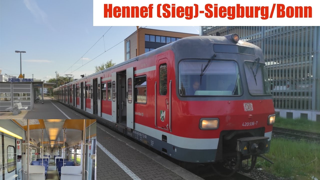 S Bahn Köln S12 Mitfahrt im ET420 4K