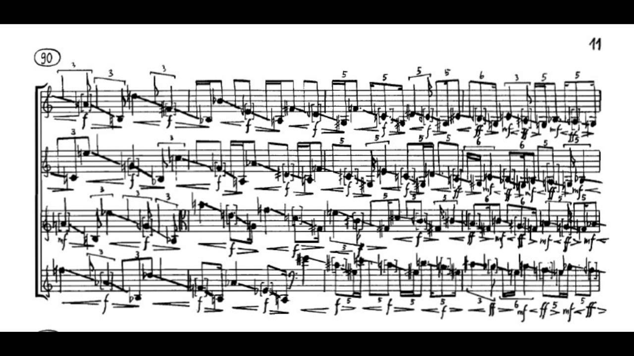 Georg Friedrich Haas - String Quartet No.2 (1998)