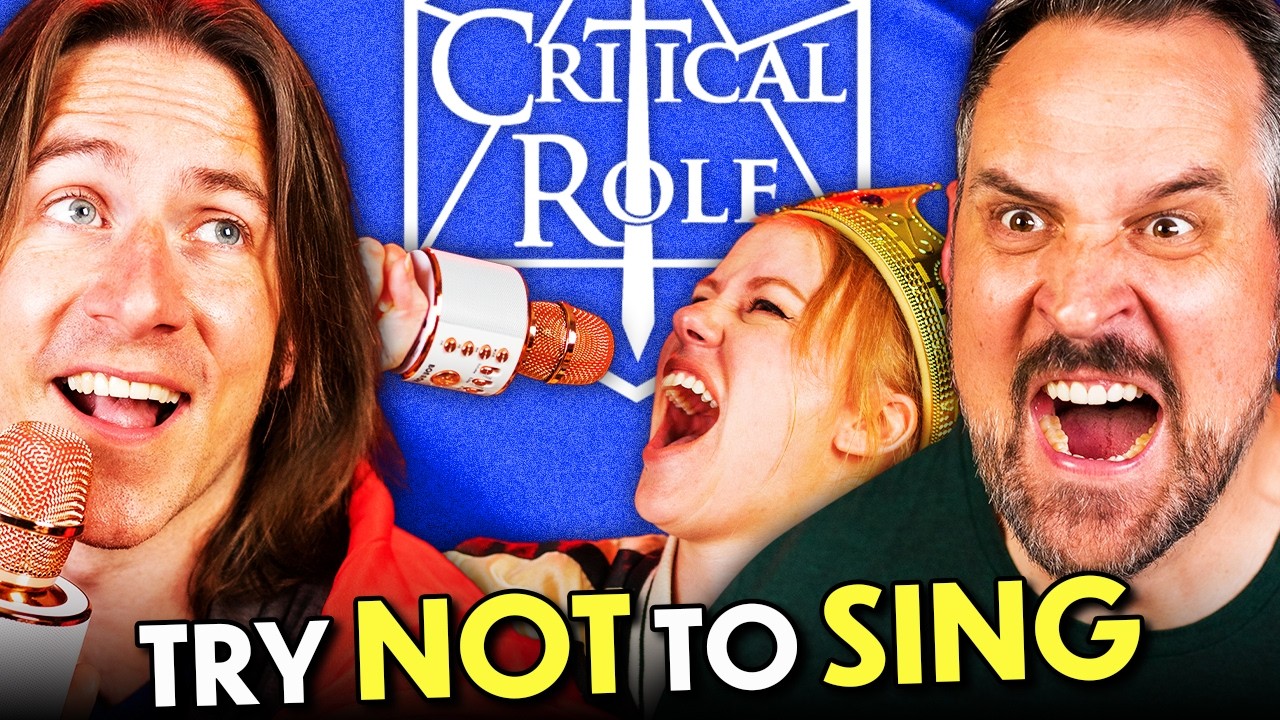 Critical Role Tries Not To Sing Or Dance To Legendary Hits | Voice Cast Of The Legend Of Vox Machina