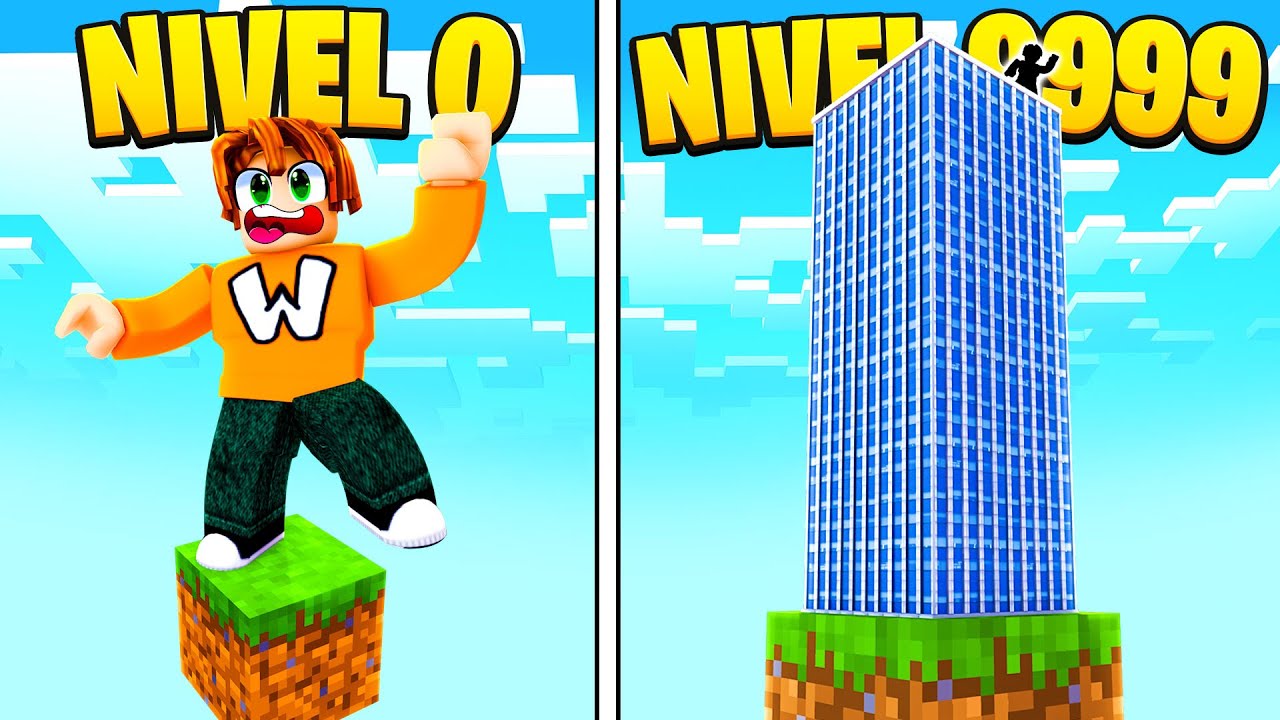ROBLOX en un BLOQUE!!! 🤣😎 (FANTASY TYCOON)