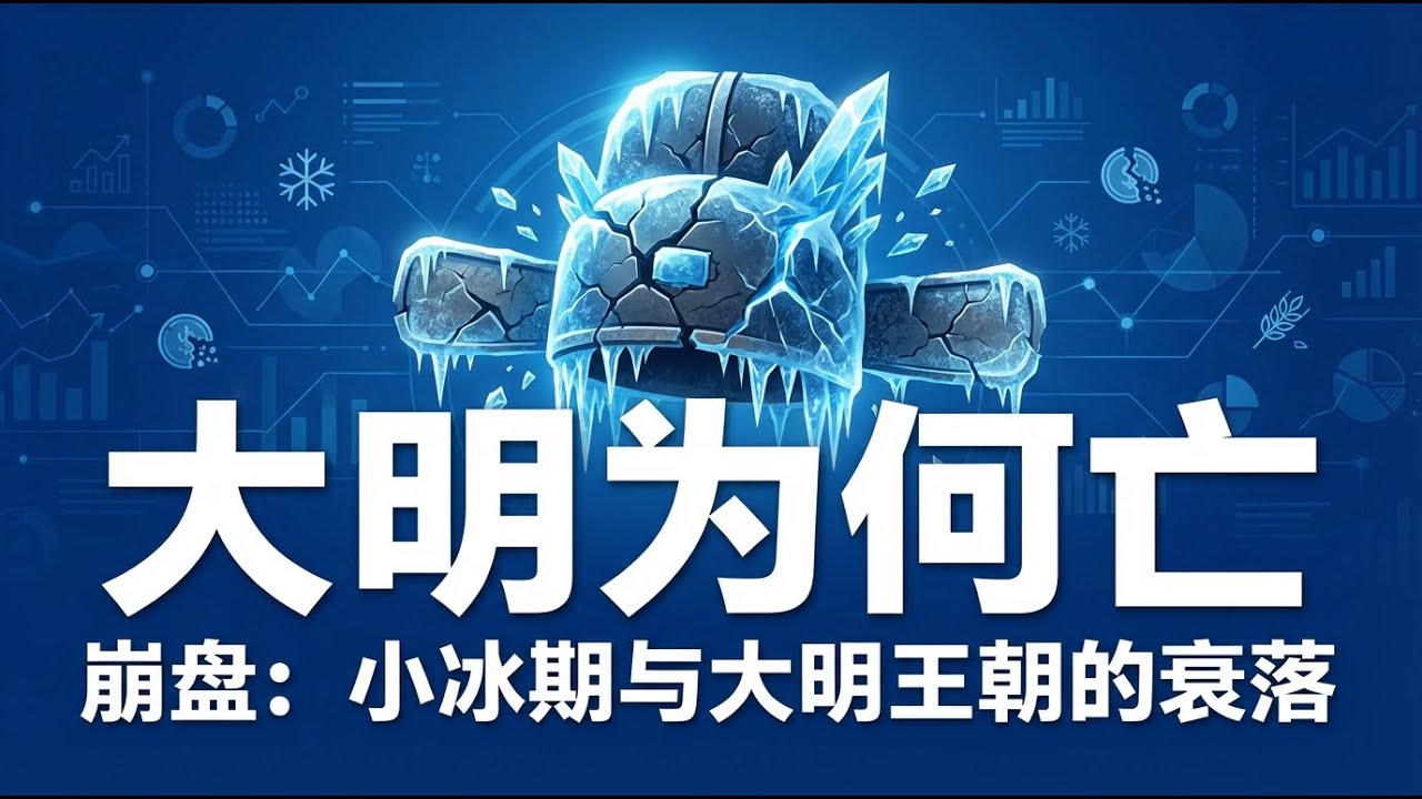 人肉比猪肉便宜？揭秘大明崩盘的真正凶手：小冰期与银价危机