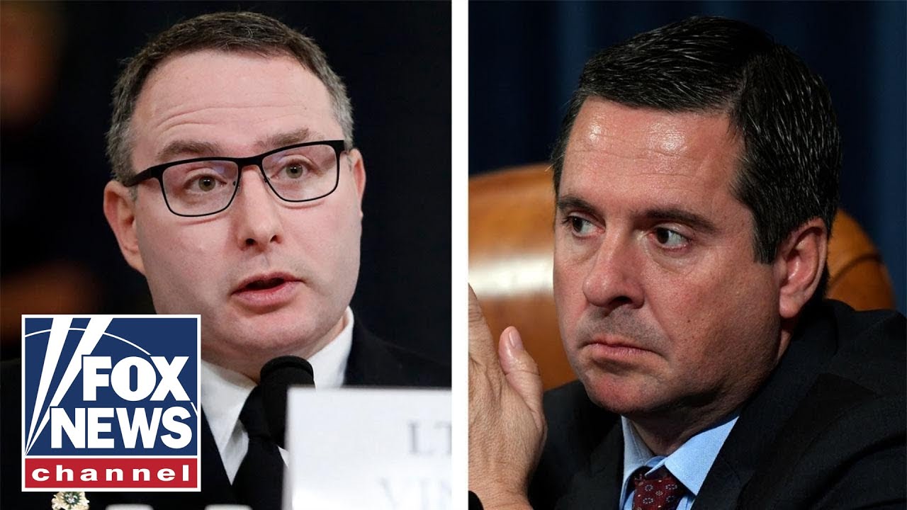 Watch: Vindman corrects Devin Nunes: 'It's Lt. Col. Vindman, please'