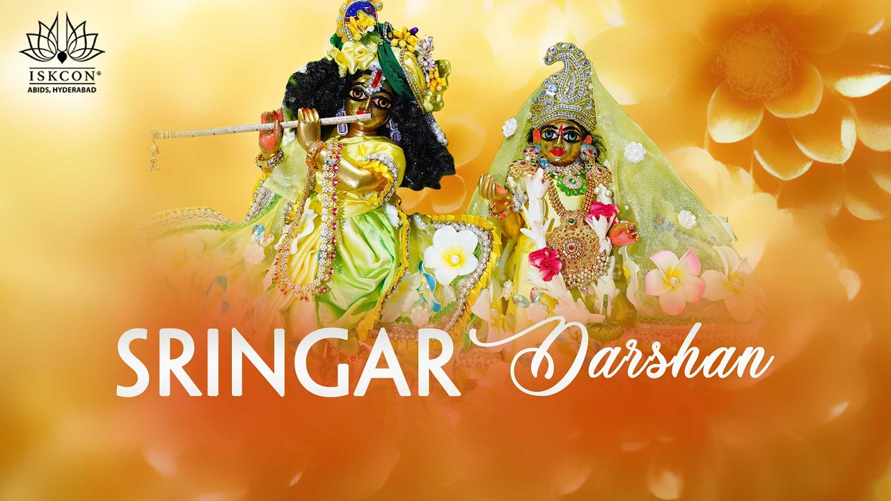 Shringar Aarti Darshan | Guru Puja | Sri Sri Radha Madanmohan Mandir | 11-02-2026 | ISKCON Hyderabad